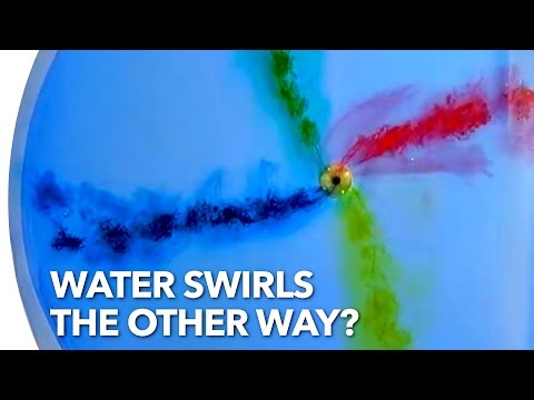 Thumbnail for YouTube: Does Water Swirl the Other Way in the Southern Hemisphere?